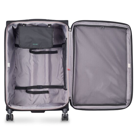 Delsey Paris Helium Dlx 4 Rollen Trolley 83 cm mit Dehnfalte