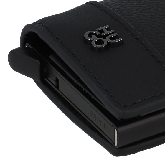 Hugo Quantic Kreditkartenetui RFID Schutz Leder 6.5 cm