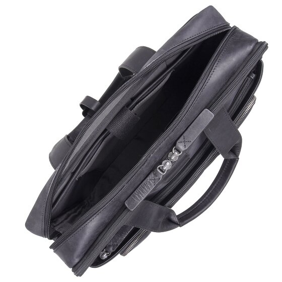 Strellson Brick Lane Aktentasche Leder 39 cm Laptopfach