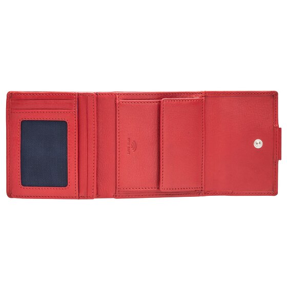 Maître Kirschroth Dalene Geldbörse RFID Schutz Leder 10 cm