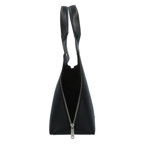 Karl Lagerfeld Hardware Shopper Tasche Leder 34 cm mit Dehnfalte