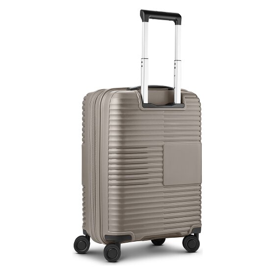 Redolz Essentials 17 2.0 4 Rollen Kabinentrolley 55 cm Laptopfach mit Dehnfalte