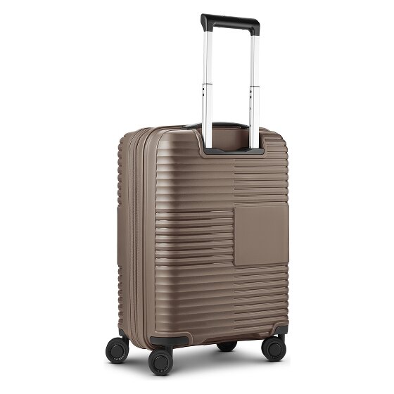Redolz Essentials 17 2.0 4 Rollen Kabinentrolley 55 cm Laptopfach mit Dehnfalte