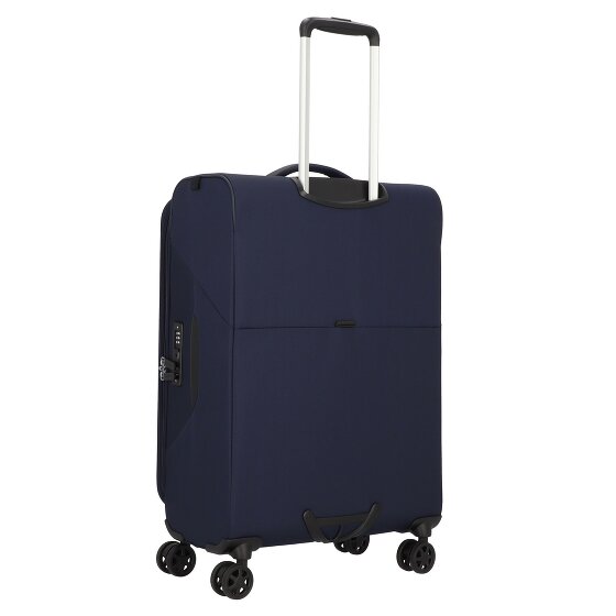 Samsonite Litebeam 4 Rollen Trolley 66 cm mit Dehnfalte