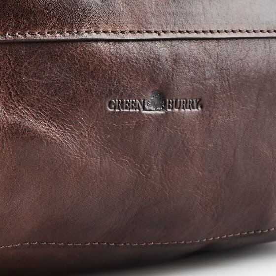 Greenburry Newport Schultertasche Leder 32 cm