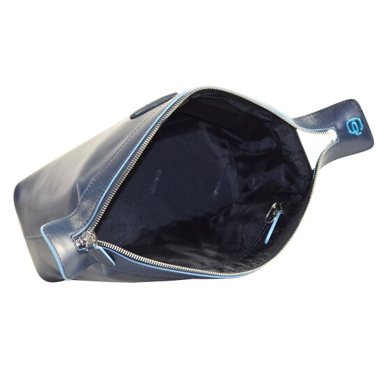 Piquadro Blue Square Kulturbeutel Leder 23 cm