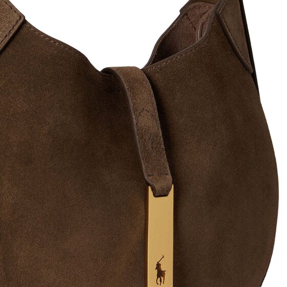POLO RALPH LAUREN Polo ID Schultertasche Leder 25 cm