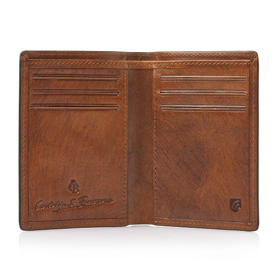 Castelijn & Beerens Kreditkartenetui RFID Schutz Leder 7.5 cm