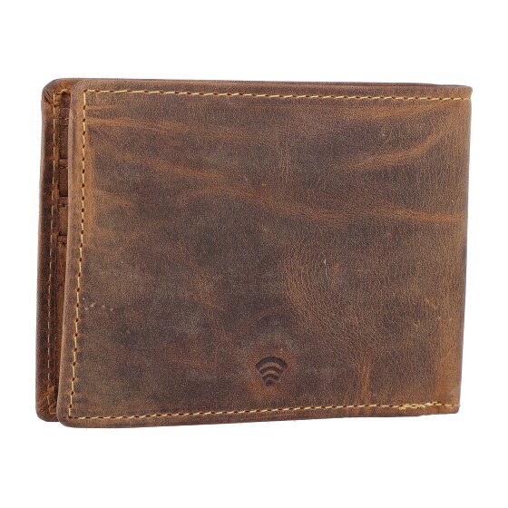 Greenburry Vintage Geldbörse RFID Leder 13 cm