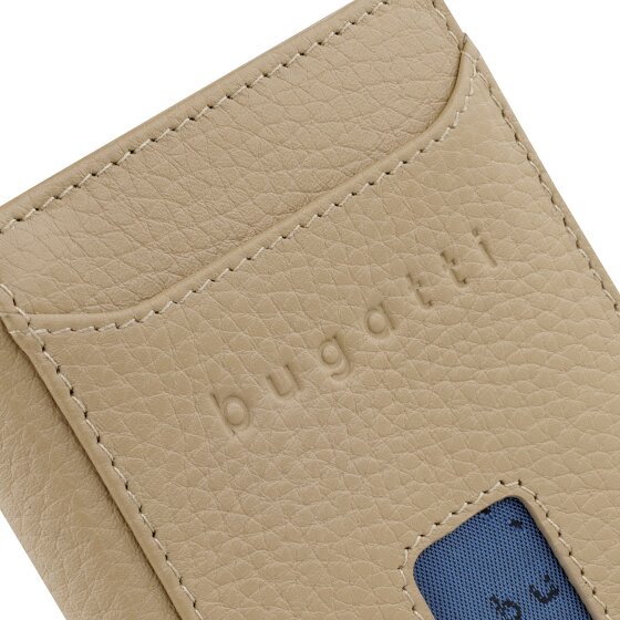 bugatti Secure Slim Geldbörse RFID Schutz Leder 8 cm