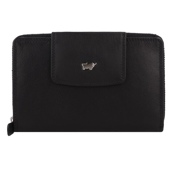 Braun Büffel Golf Secure Geldbörse RFID Leder 14 cm