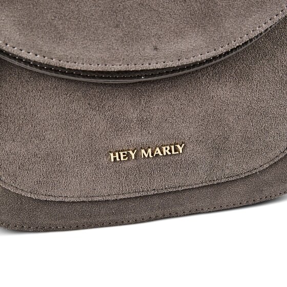 Hey Marly Big Sister Suede Schultertasche S Leder 25 cm