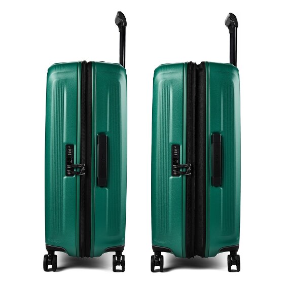 Samsonite Nuon 4 Rollen Trolley 69 cm mit Dehnfalte