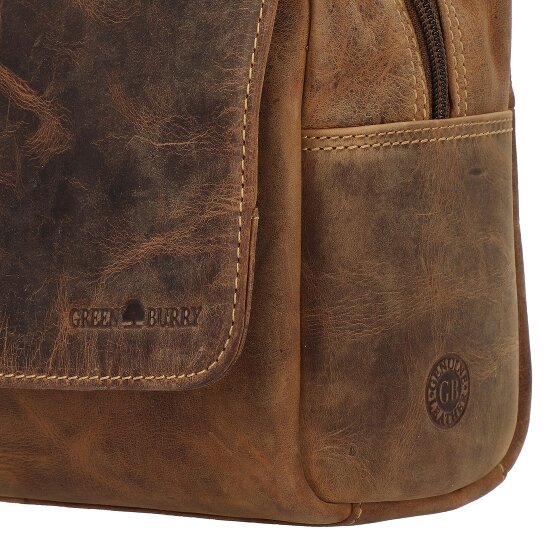 Greenburry Vintage Kulturbeutel Leder 27 cm