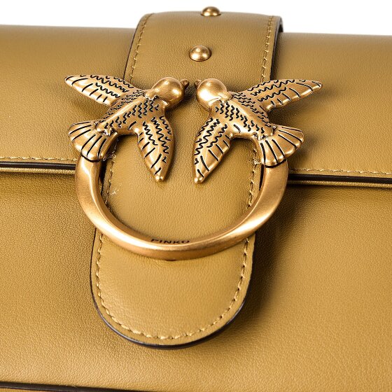 PINKO Love One Umhängetasche Leder 22 cm