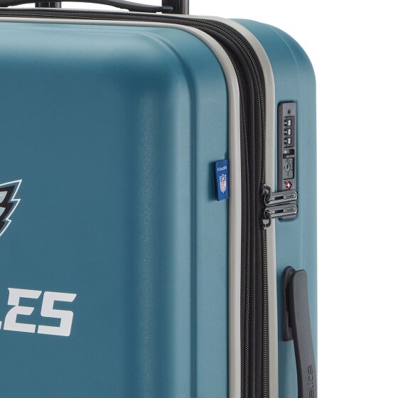 Travelite travelite x NFL 4 Rollen Kofferset 3-teilig mit Dehnfalte