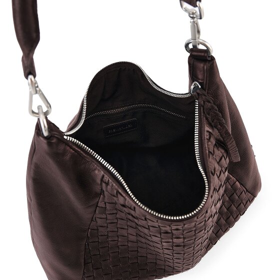 FredsBruder Calm Weave Schultertasche Leder 38 cm