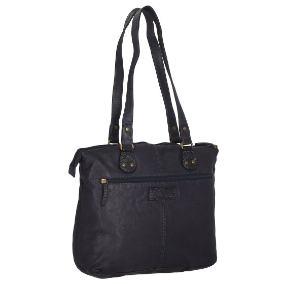 Greenland Nature Femi & Nine Schultertasche Leder 35 cm
