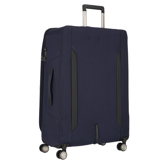 Piquadro Brief 4 Rollen Trolley 78 cm mit Dehnfalte