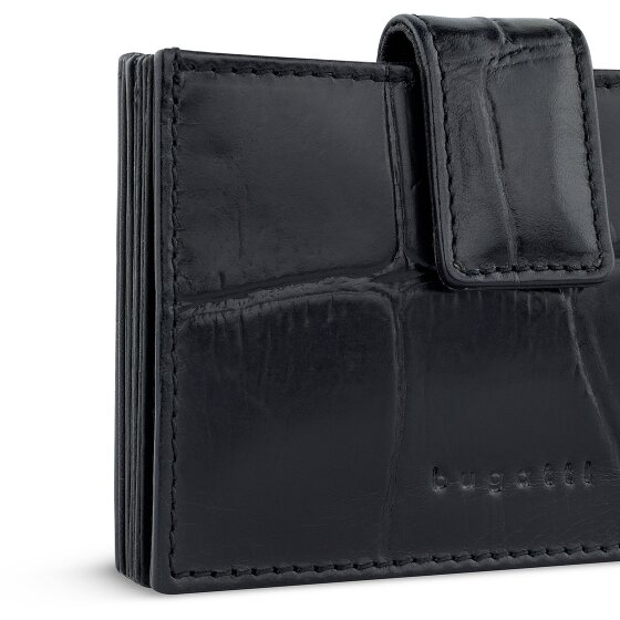 bugatti Nevio Kreditkartenetui RFID Schutz Leder 11 cm