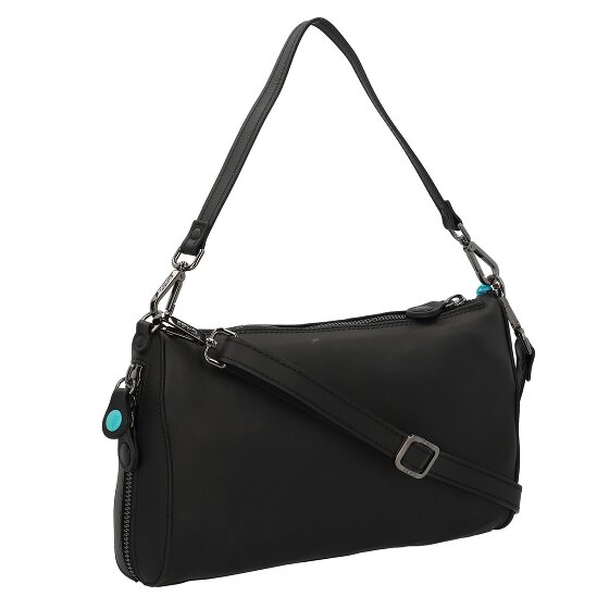 Gabs Pepita Schultertasche Leder 31 cm mit Dehnfalte