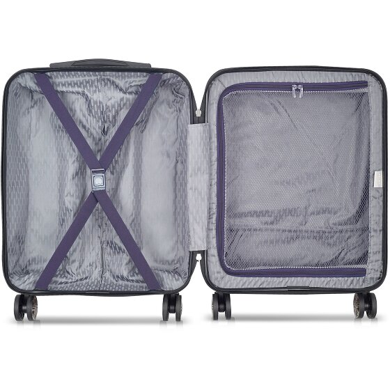 Delsey Paris Air Armour 4-Rollen Kabinentrolley Slim Line 55 cm
