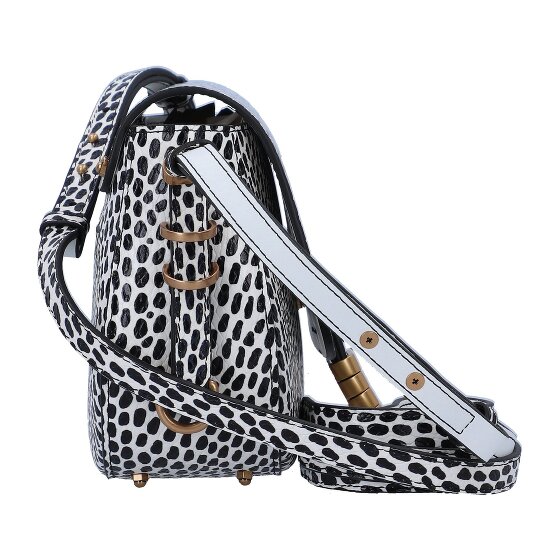 PINKO Saddle Umhängetasche Leder 22 cm