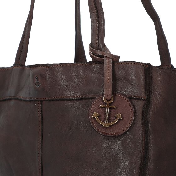 Harbour 2nd Anchor Love Elbe 1 Shopper Tasche Leder 29 cm