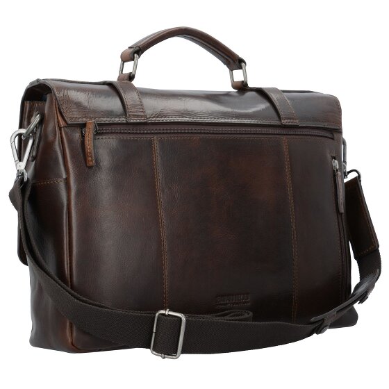 Leonhard Heyden Roma Aktentasche Leder 39 cm Laptopfach