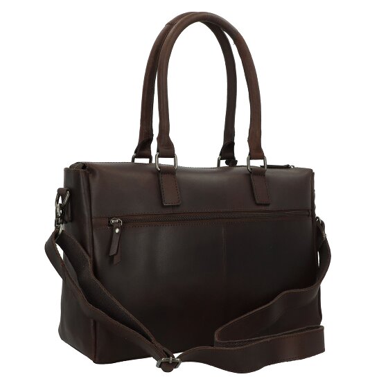 Burkely On the move Shopper Tasche Leder 40 cm Laptopfach