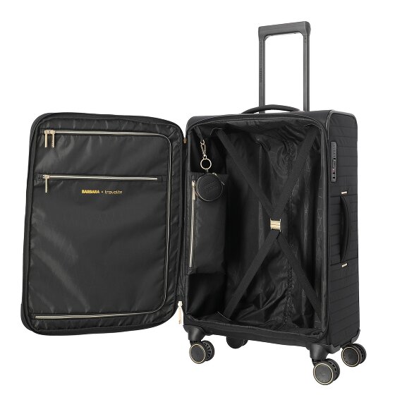 Travelite Barbara Stepp 4 Rollen Trolley M 68 cm mit Dehnfalte