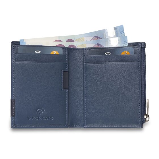 Roncato Monaco Geldbörse RFID Schutz Leder 8 cm
