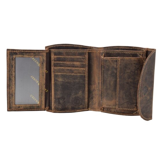 Greenburry Vintage Geldbörse Leder 13,5 cm