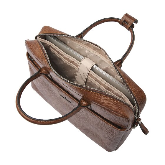 Castelijn & Beerens Ilse Handtasche RFID Schutz Leder 41 cm Laptopfach
