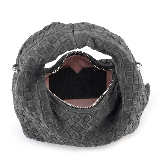 LES VISIONNAIRES Greta Micro weave Handtasche Leder 20 cm