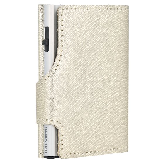 Tru Virtu Click & Slide Kreditkartenetui Geldbörse RFID Leder 6,5 cm Tru Virtu Click & Slide Kreditkartenetui Geldbörse RFID Leder 6,5 cm