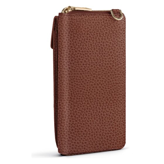 Lazarotti Bologna Leather Zip-Around Geldbörse Handytasche Leder 19 cm