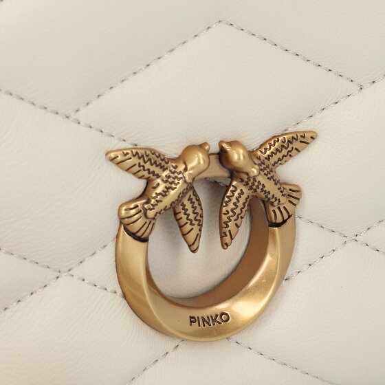 PINKO Love Click Umhängetasche Leder 17 cm