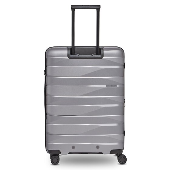 Bergpfeil Travel 4 Rollen Trolley M 66 cm mit Dehnfalte