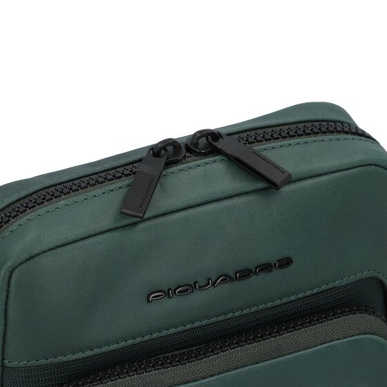 Piquadro Liko Mini Bag Umhängetasche RFID Schutz Leder 17 cm