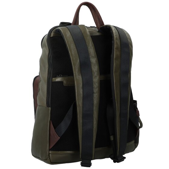 Piquadro Harper Rucksack RFID Leder 40 cm Laptopfach