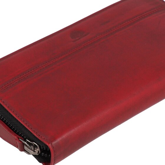 Greenburry Destressed Geldbörse RFID Schutz Leder 19 cm