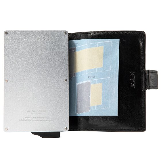 Joop! Cardona C-Three Kreditkartenetui RFID Schutz Leder 7 cm