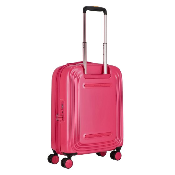 Mandarina Duck Logoduck + Metal 4 Rollen Trolley S 55 cm mit Dehnfalte