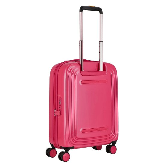 Mandarina Duck Logoduck + Metal 4 Rollen Trolley S 55 cm mit Dehnfalte