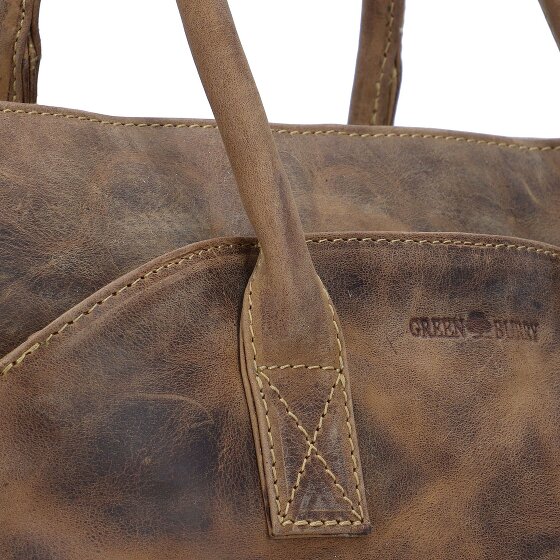 Greenburry Vintage Shopper Tasche Leder 36 cm