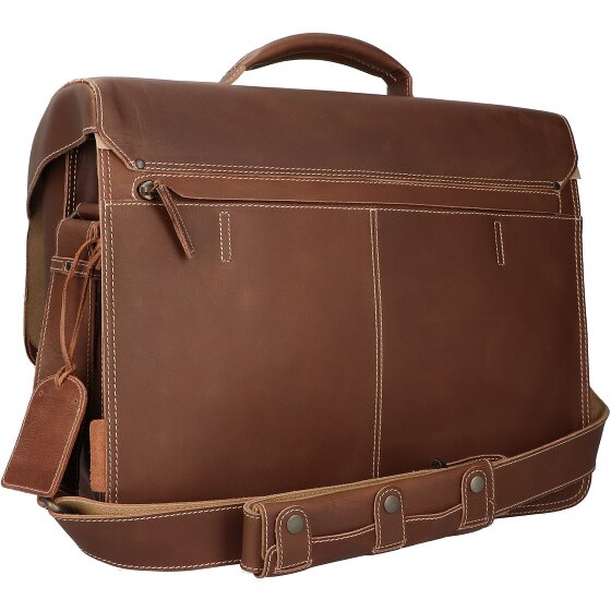 aunts & uncles Hunter Big Finn Aktentasche Leder 40 cm Laptopfach