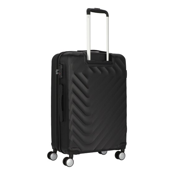 American Tourister Summer Square 4 Rollen Trolley 67 cm mit Dehnfalte