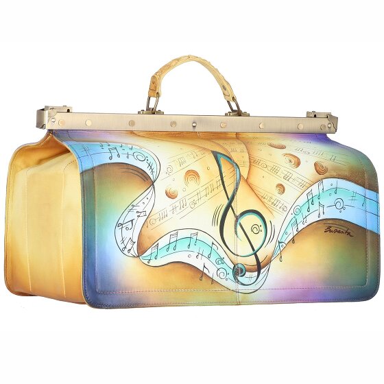 Greenland Nature Art+Craft Doktorkoffer Leder 48 cm Laptopfach