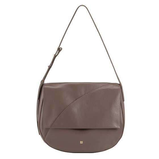 DuDu Formentera Schultertasche Leder 34 cm